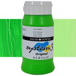 Daler Rowney - Daler Rowney System 3 Akrilik Boya 500ml 355 Leaf Green