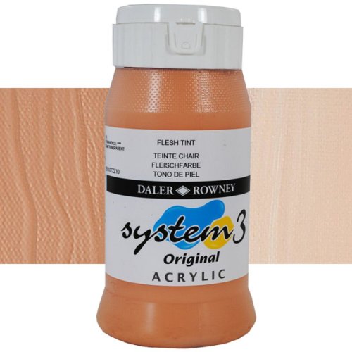 Daler Rowney System 3 Akrilik Boya 500ml 578 Portrait Pink