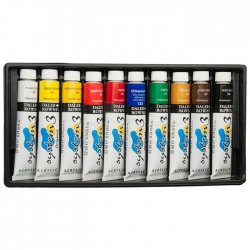 Daler Rowney System 3 Akrilik Boya Introduction Set 10x22ml 129100015 - Thumbnail