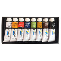 Daler Rowney - Daler Rowney System 3 Akrilik Boya Selection Set 8x75ml 129100025 (1)