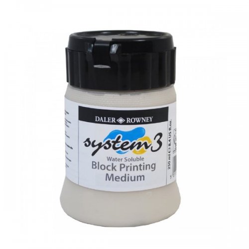 Daler Rowney System 3 Block Printing Medium 250ml