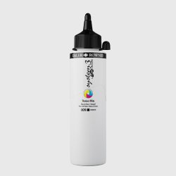 Daler Rowney - Daler Rowney System 3 Fluid Acrylic 250ml 009 White