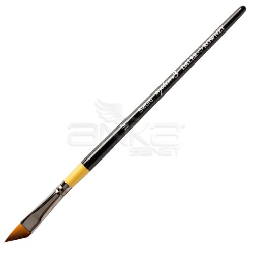 Daler Rowney System 3 Seri 00 Sentetik Kısa Sap Sword Fırçası