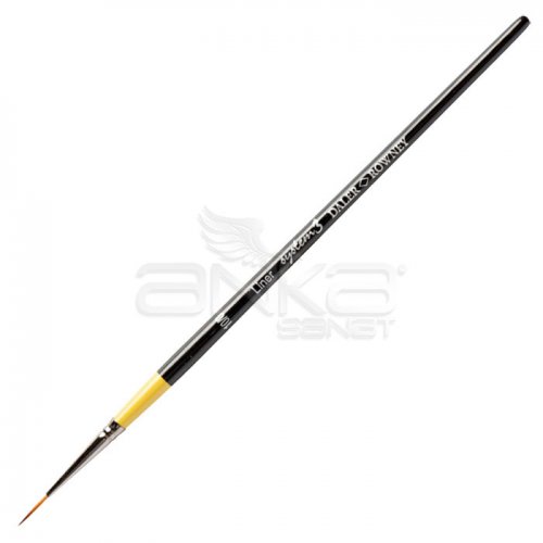 Daler Rowney System 3 Seri 51 Liner Short Handle Kısa Saplı Çizgi Dal Fırçası No 10/0