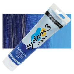 Daler Rowney - Daler Rowney System 3 Akrilik Boya 150ml 142 Phthalo Blue (Phthalocyanine)