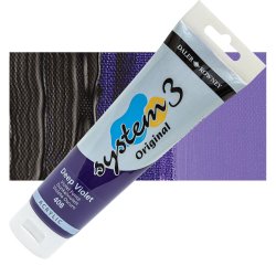 Daler Rowney - Daler Rowney System 3 Akrilik Boya 150ml 408 Deep Violet