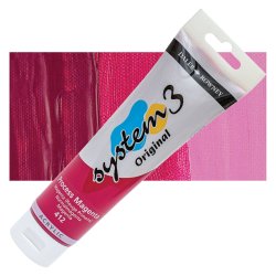 Daler Rowney - Daler Rowney System 3 Akrilik Boya 150ml 412 Process Magenta