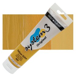 Daler Rowney - Daler Rowney System 3 Akrilik Boya 150ml 663 Yellow Ochre