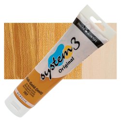 Daler Rowney - Daler Rowney System 3 Akrilik Boya 150ml 707 Rich Gold