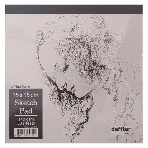 Deffter da Vinci Seri Sketch Pad 140g 50 Yaprak