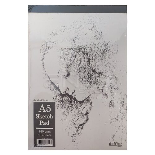 Deffter da Vinci Seri Sketch Pad 140g 50 Yaprak