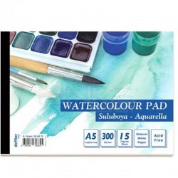 Deffter - Deffter Watercolour Pad Sulu Boya Blok 300g 15 Yaprak (1)