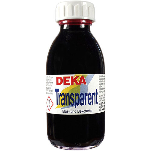 Deka Transparent Cam Boyası 125ml Karmin 20 - 20 Karmin