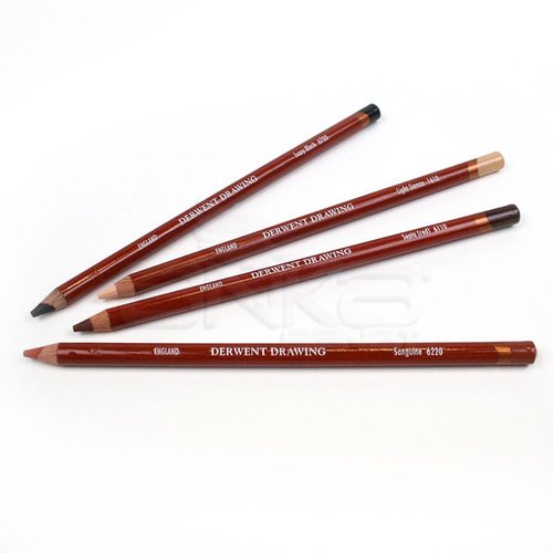 Derwent Drawing Yağlı Eskiz Kalemi 24lü Set