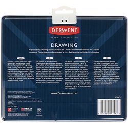 Derwent Drawing Yağlı Eskiz Kalemi 24lü Set - Thumbnail