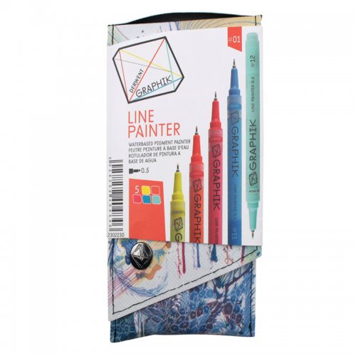 Derwent Graphik Line Maker 5li Set 01 Kod:2302230