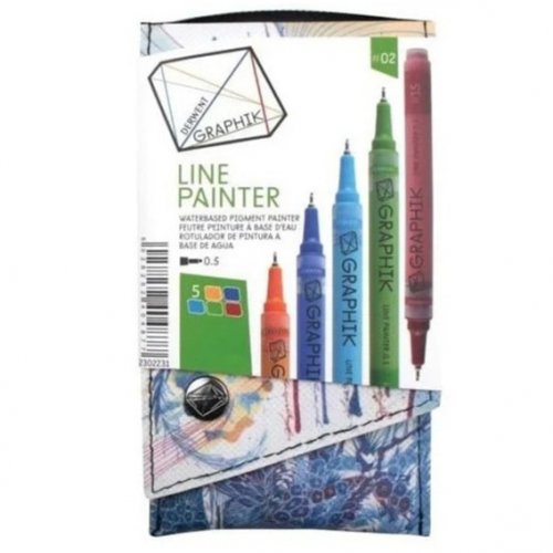 Derwent Graphik Line Maker 5li Set 02 Kod:2302231