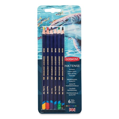 Derwent Inktense 6lı Blister Sulu Boya Kalemi Seti