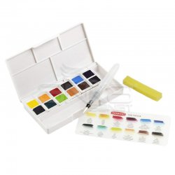 Derwent Inktense Sulu Boya Seyahat Seti Yarım Tablet 12li 2302636 - Thumbnail