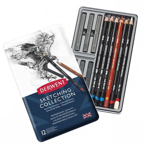 Derwent Sketching Collection 12li Set