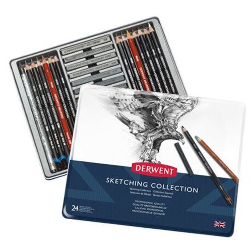 Derwent Sketching Collection 24lü Set