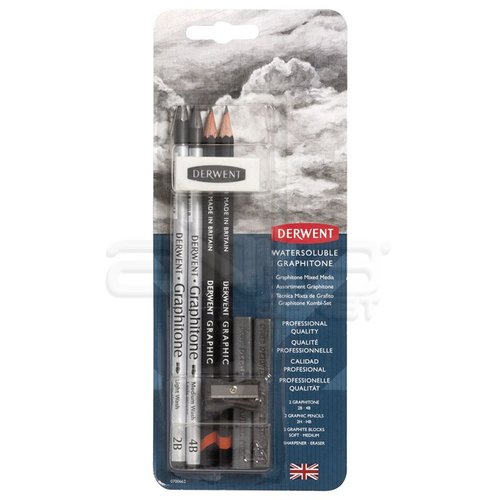 Derwent Watersoluble Graphitone Set 0700662