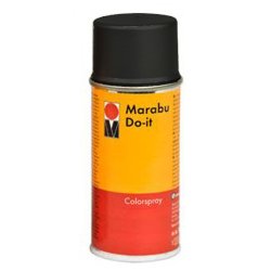 Marabu - Marabu Do-it Colorspray Simli Siyah