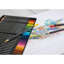 Eberhard Faber Artist Color Kuru Boya Kalem Seti 36lı 516136 - Thumbnail