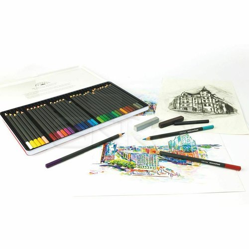 Eberhard Faber Artist Color Kuru Boya Kalem Seti 36lı 516136