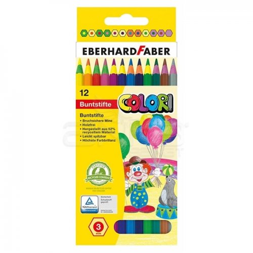 Eberhard Faber Colori Kuru Boya Kalem Seti 12li 3mm 514814