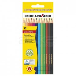 Eberhard Faber - Eberhard Faber Kuru Boya Kalem Seti 12li 3mm 514812