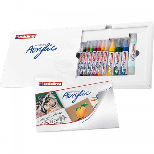 Edding Akrilik Marker Kalem Creative Set 12li