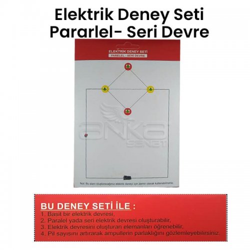 Elektrik Paralel-Seri Devre Deney Seti