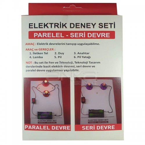 Elektrik Paralel-Seri Devre Deney Seti