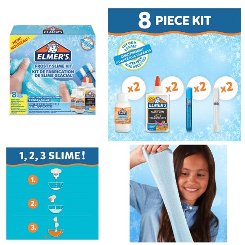 Elmers Slime Kit Frosty Seti