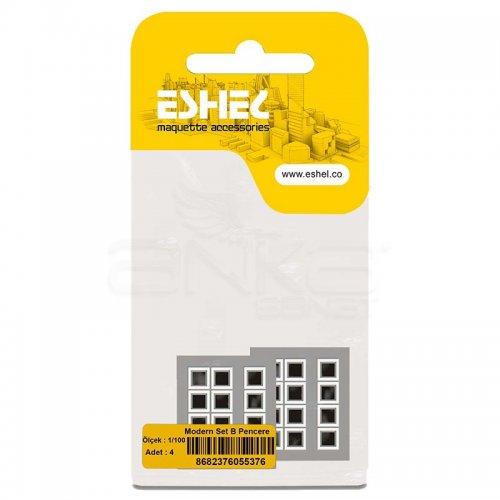 Eshel Modern Set B Pencere 1-100 Paket İçi:4