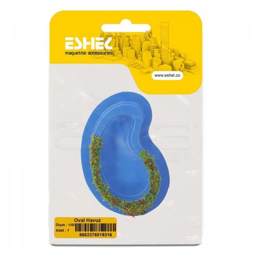 Eshel Oval Havuz 1-50 Paket İçi:1