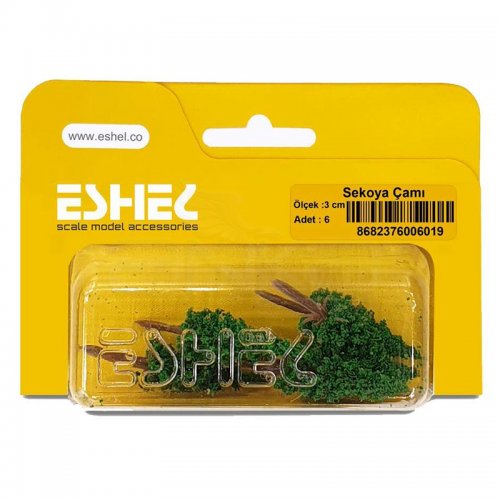 Eshel Sekoya Çamı 3cm Paket İçi:6