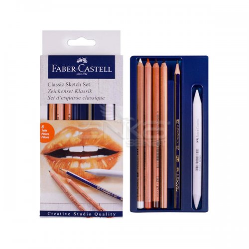 Faber Castell Classic Sketch Set 6lı