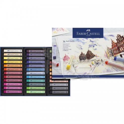 Faber Castell Creative Studio Tam Boy Soft Pastel 36lı