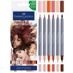 Faber Castell Goldfaber Aqua Çift Taraflı Marker Seti Portrait 164523 - Thumbnail