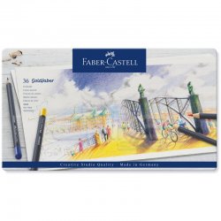 Faber Castell - Faber Castell Goldfaber Renkli Boya Kalemi 36lı Set (1)