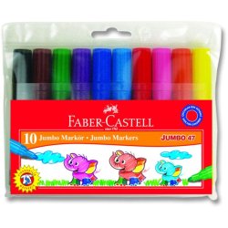 Faber Castell - Faber Castell Jumbo Markör 10lu 30047