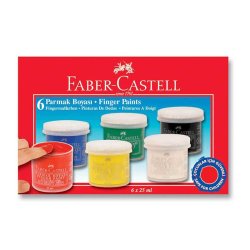 Scrikss - Faber Castell Parmak Boyası 25ml 6 Renk 160402