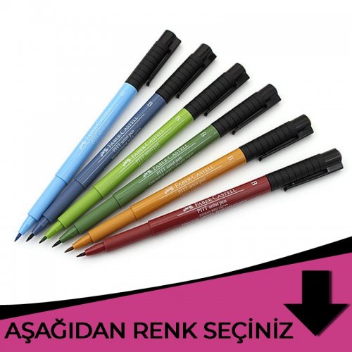 Faber Castell Pitt Artist Pen Çizim Kalemi B Pembe Tonlar