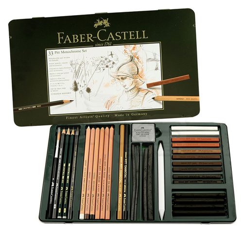 Faber Castell Pitt Monochrome Set