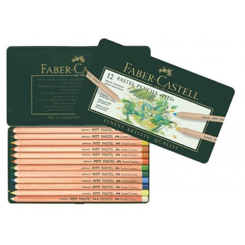 Faber Castell Pitt Pastel Boya Kalemi 12 Renk