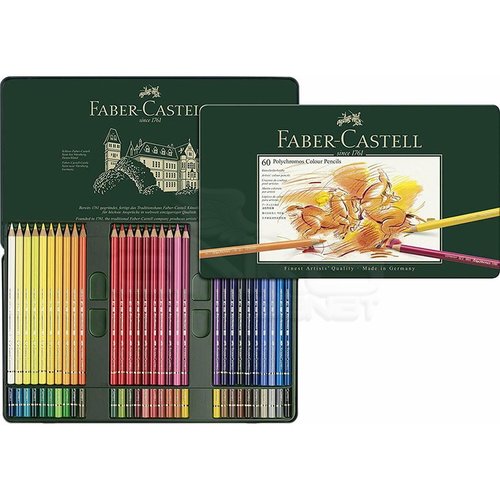 Faber Castell Polychromos Colour Pencils 60lı Set