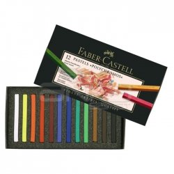 Faber Castell - Faber Castell Polychromos Pastel Boya 12 Renk 128512