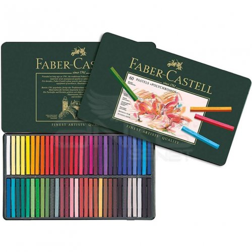 Faber Castell Polychromos Pastel Boya 60lı Set Metal Kutu